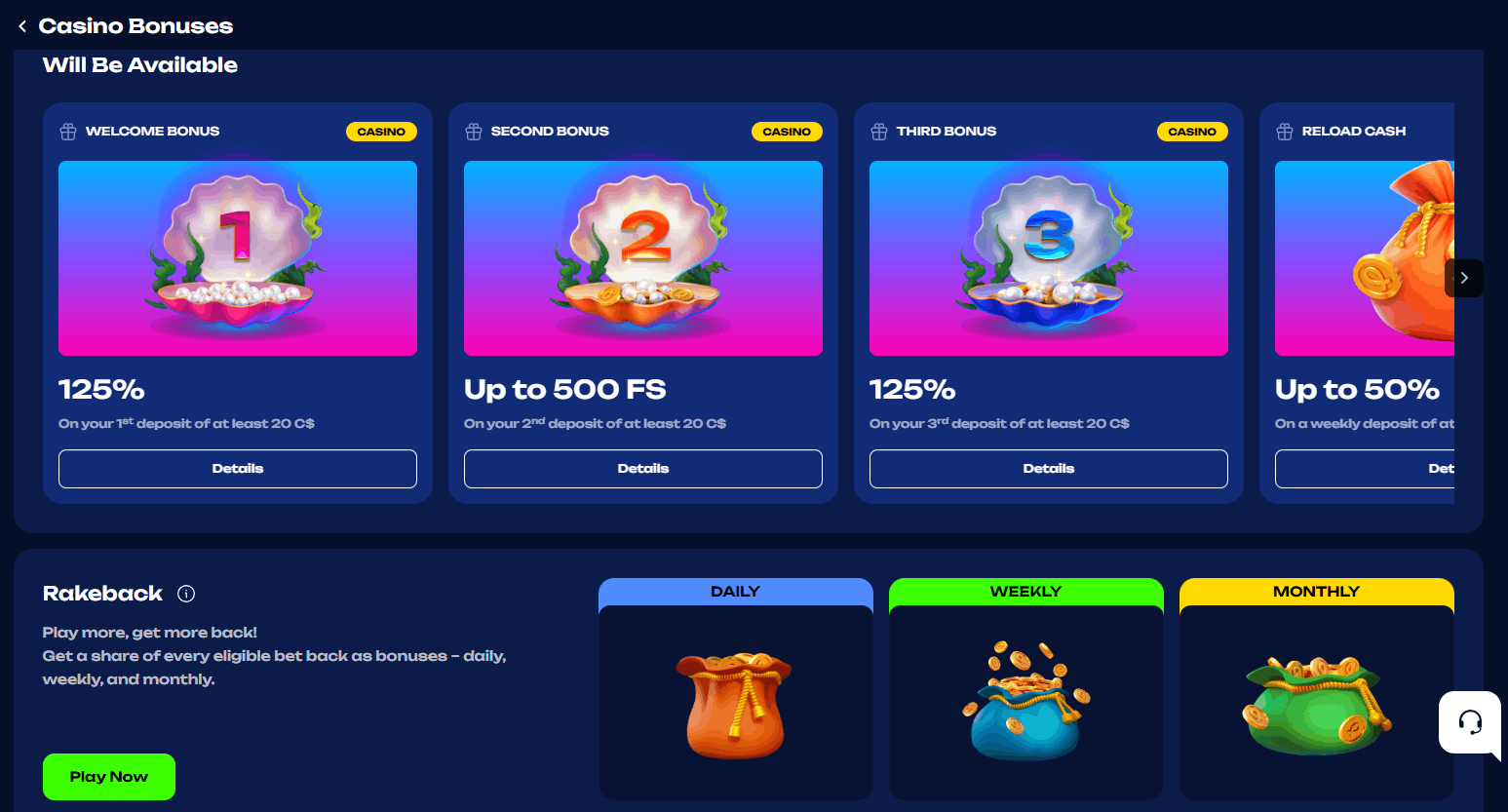 Bónus de Boas-Vindas do Fugu Casino – 250% até €900 + 500 Rodadas Grátis